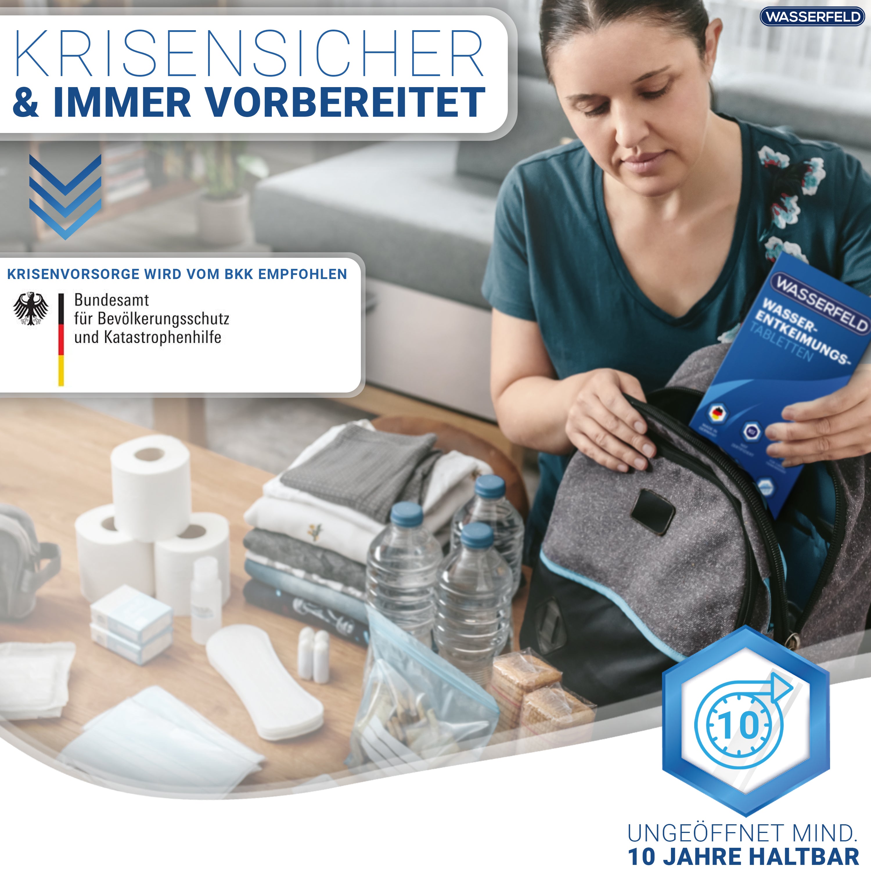 Wasserentkeimung - Tabletten